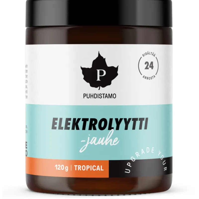 elektrolyyttijauhe-puhdistamo-SRuazmvx-0.webp Puhdistamo Terveysravinteet Ja -valmisteet^Elektrolyyttijauhe 120 G Tropical