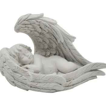 Kotikulta Maljakot Ja Koriste-esineet-Enkeli Nukkuva