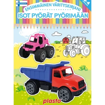 Tactic Lasten Kirjat^Ensimmäinen Värityskirjani Isot Pyörät Pyörimään