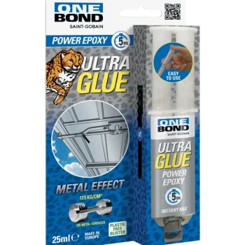 Onebond Liimat, Massat Ja Tasoitteet-Epoksiliima Metalli 5 Min 25 Ml