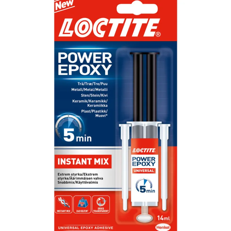 epoksiliima-power-epoxy-instan-JudXrBAW-0.webp Loctite Liimat, Massat Ja Tasoitteet-Epoksiliima Power Epoxy Instant Mix 14 Ml
