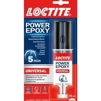 Loctite Liimat, Massat Ja Tasoitteet-Epoksiliima Power Epoxy Universal 25 Ml