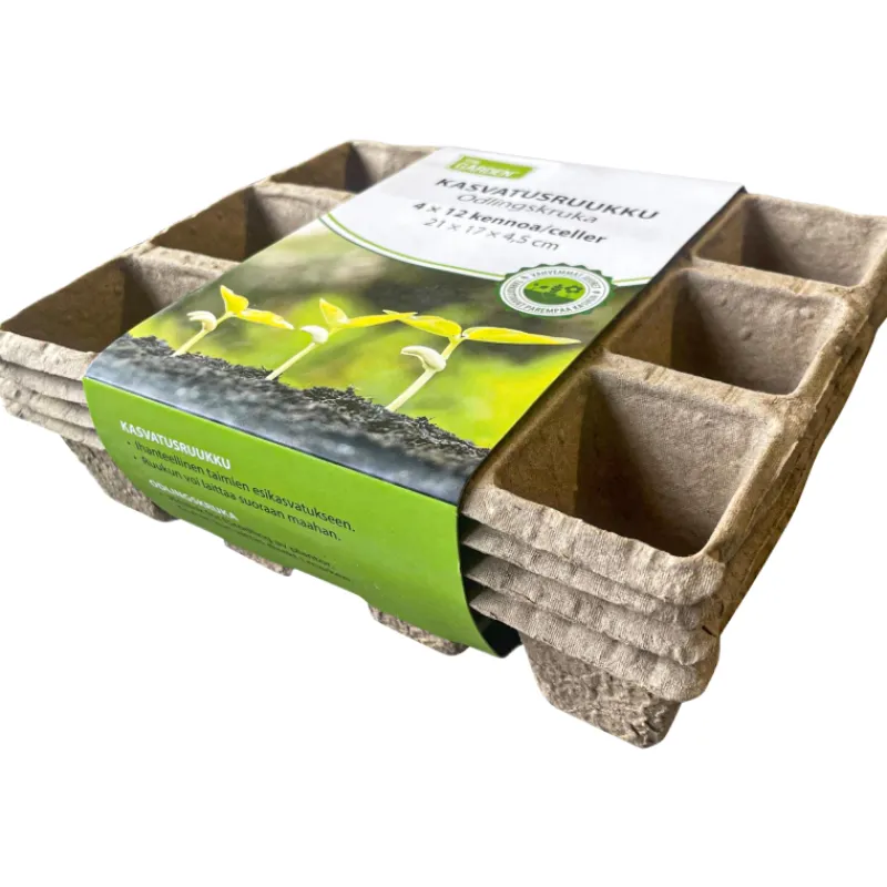esikasvatusruukku-tok-garden-4-BozGHQqB-0.webp Tok Garden Istutuslaatikot-Esikasvatusruukku 4 X 12 Kennoa