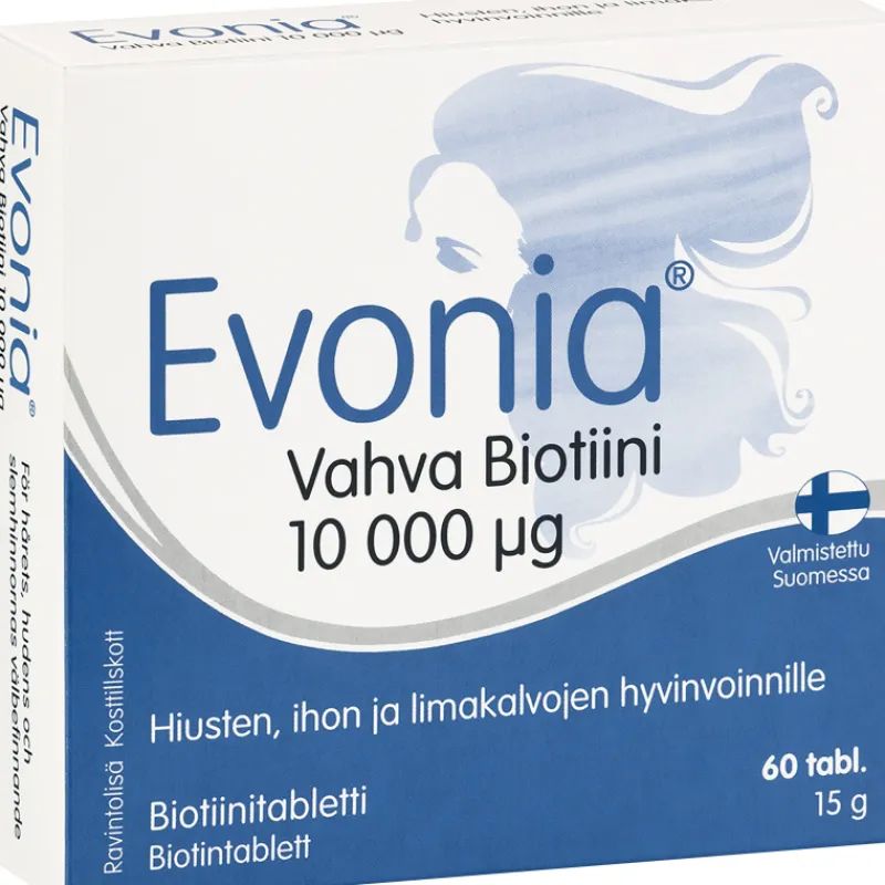 evonia-vahva-biotiini-10-000u0-hztkAvjM-0.webp Evonia Terveysravinteet Ja -valmisteet^Vahva Biotiini 10 000u00b5g 15g