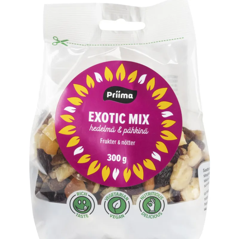 exotic-mix-priima-300-g-gvTarDBy-0.webp Priima Pähkinät Ja Kuivatut Hedelmät^Exotic Mix 300 G