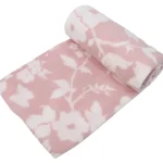 Kotikulta Sisustustyynyt Ja Huovat-Fleecehuopa 130 X 160 Cm Laulu Pinkki