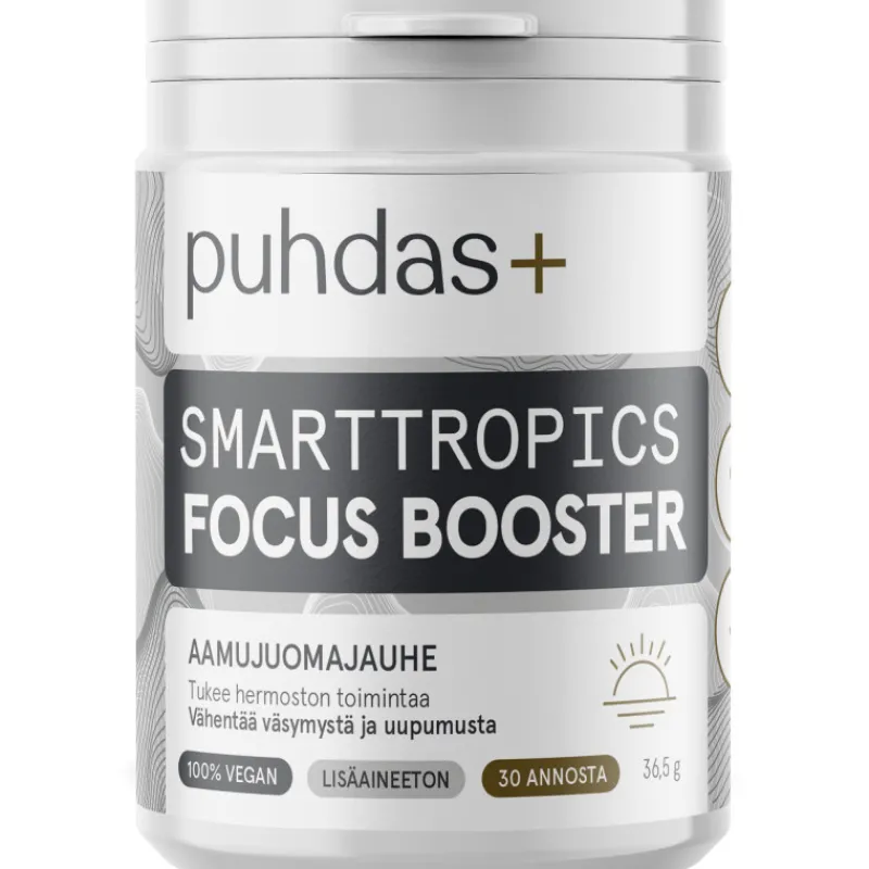 focus-booster-puhdas-365-g-sma-KUbQnrln-0.webp Puhdas+ Terveysravinteet Ja -valmisteet^Focus Booster 36,5 G SmartTropics