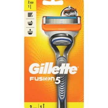 Gillette Parranajo^Fusion5 -Partahöylä + 1 Teräu00a0