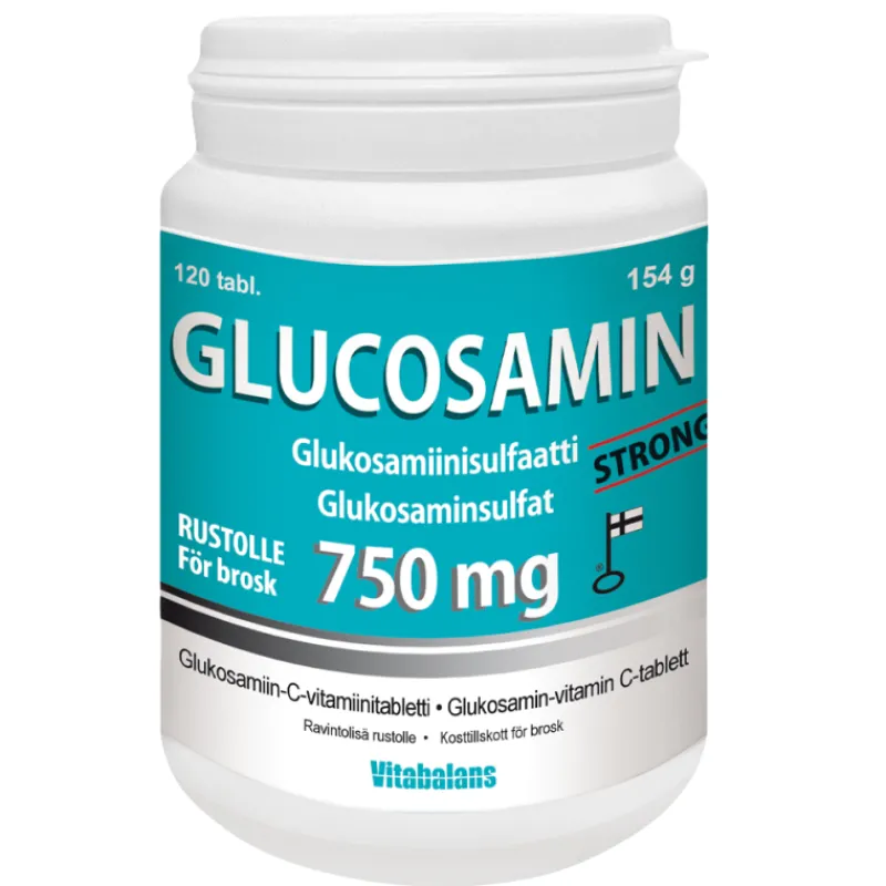 glucosamin-750-mg-120-kpl-stro-yzAqfAHb-0.webp Vitabalans Terveysravinteet Ja -valmisteet^Glucosamin 750 Mg 120 Kpl Strong