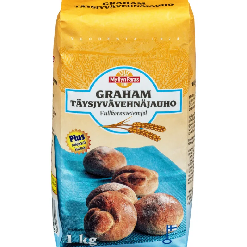 graham-tysjyvvehnjauho-1-kg-hCvKevNL-0.webp Myllyn Paras Jauhot^Graham Täysjyvävehnäjauho 1 Kg