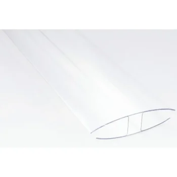 Keraplast Pihan Rakennusmateriaalit-H-profiililista , 16 Mm PC-muovi Kirkas 2,5 M