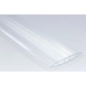 Keraplast Pihan Rakennusmateriaalit-H-profiililista , 6 Mm PC-muovi Kirkas 3,5 M