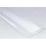 Keraplast Pihan Rakennusmateriaalit-H-profiililista , 6 Mm PC-muovi Kirkas 2,5 M