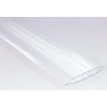 Keraplast Pihan Rakennusmateriaalit-H-profiililista , 6 Mm PC-muovi Kirkas 3 M
