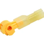Finbullet Sähköasennustarvikkeet-Haaroitusliitin Keltainen 10 Paria, 4-6.00mmu00b2
