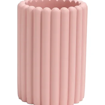 Miny Saunatarvikkeet Ja -aineet-Hammasharjamuki Raidat Vaaleanpunainen