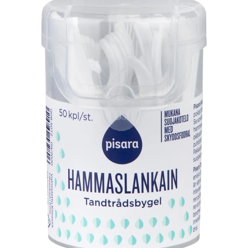 hammaslankain-pisara-50-kpl-MWNiifdJ-0.webp Pisara Suunhoitotuotteet Ja Tarvikkeet^Hammaslankain 50 Kpl