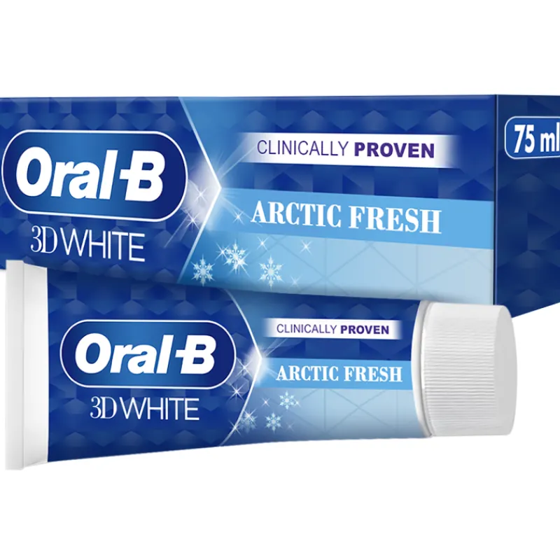 hammastahna-oral-b-75-ml-3d-wh-CwLjqHHk-0.webp Oral B Suunhoitotuotteet Ja Tarvikkeet^Hammastahna Oral-B 75 Ml 3D White Arctic Fresh