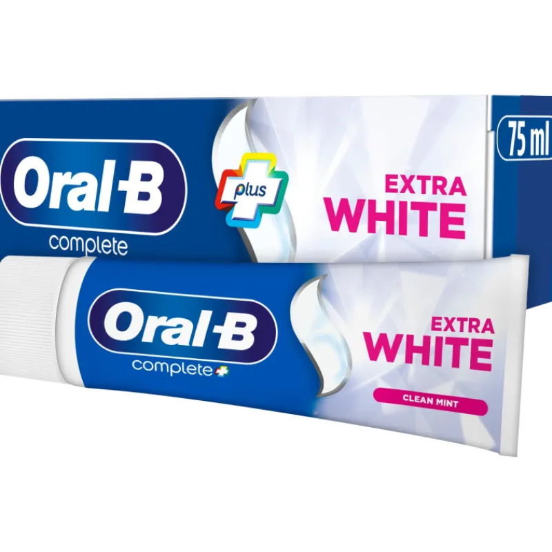 hammastahna-oral-b-75-ml-compl-pRMLQdTE-0.webp Oral B Suunhoitotuotteet Ja Tarvikkeet^Hammastahna Oral-B 75 Ml Complete Extra White