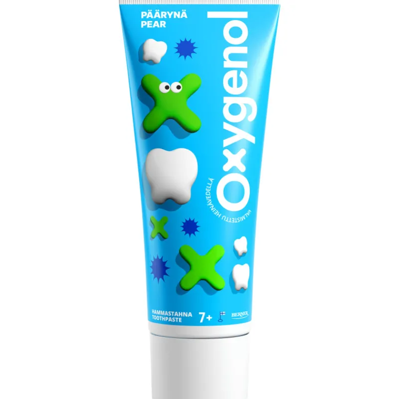 hammastahna-oxygenol-75-ml-pry-ZcAdocAo-0.webp Oxygenol Suunhoitotuotteet Ja Tarvikkeet^Hammastahna 75 Ml Päärynä 7+
