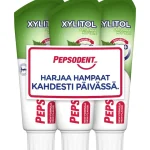 Pepsodent Suunhoitotuotteet Ja Tarvikkeet-Hammastahna 3 X 75 Ml Xylitol