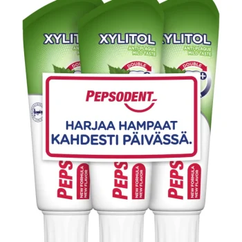 Pepsodent Suunhoitotuotteet Ja Tarvikkeet-Hammastahna 3 X 75 Ml Xylitol