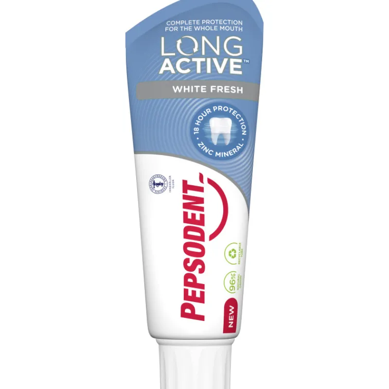 hammastahna-pepsodent-75-ml-lo-zGutrBjR-0.webp Pepsodent Suunhoitotuotteet Ja Tarvikkeet^Hammastahna 75 Ml Long Active White Fresh