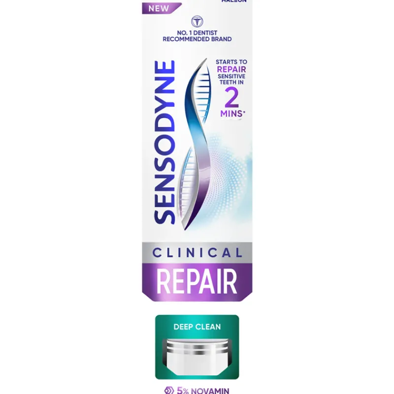hammastahna-sensodyne-75-ml-cl-JiSMyGny-0.webp Sensodyne Suunhoitotuotteet Ja Tarvikkeet^Hammastahna 75 Ml Clinical Repair Deep