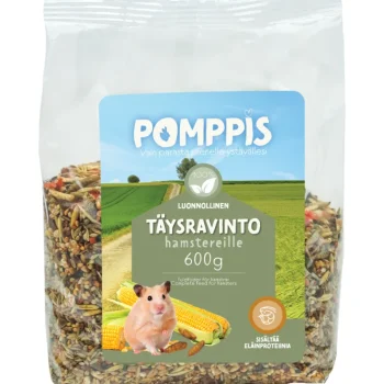 Pomppis Jyrsijät^Hamsterin Täysravinto 600 G