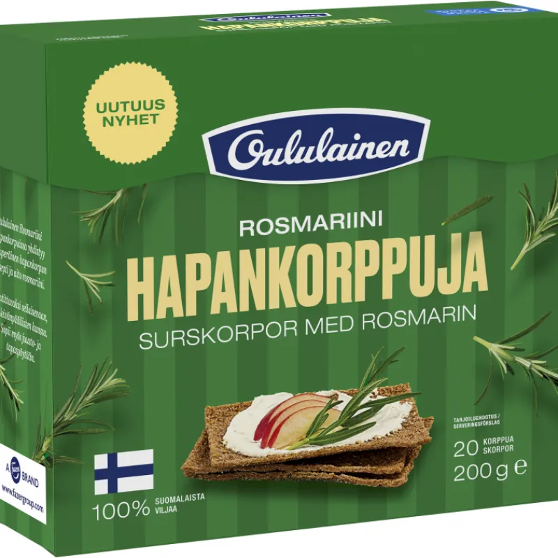 hapankorppu-oululainen-200-g-r-mVoVHApw-0.webp Oululainen Näkkileivät Ja Hapankorput^Hapankorppu 200 G Rosmariini