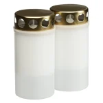 Kotikulta Kynttilänjalat Ja Kynttilät-Hautakynttilä 2 Kpl 36 H