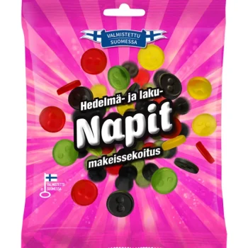 Finlandia Candy Karkit^Hedelmä-lakunappi 110 G