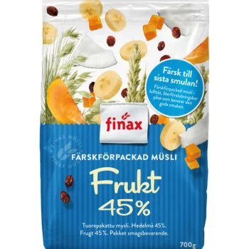 Finax Myslit^Hedelmämysli 650 G 45 %