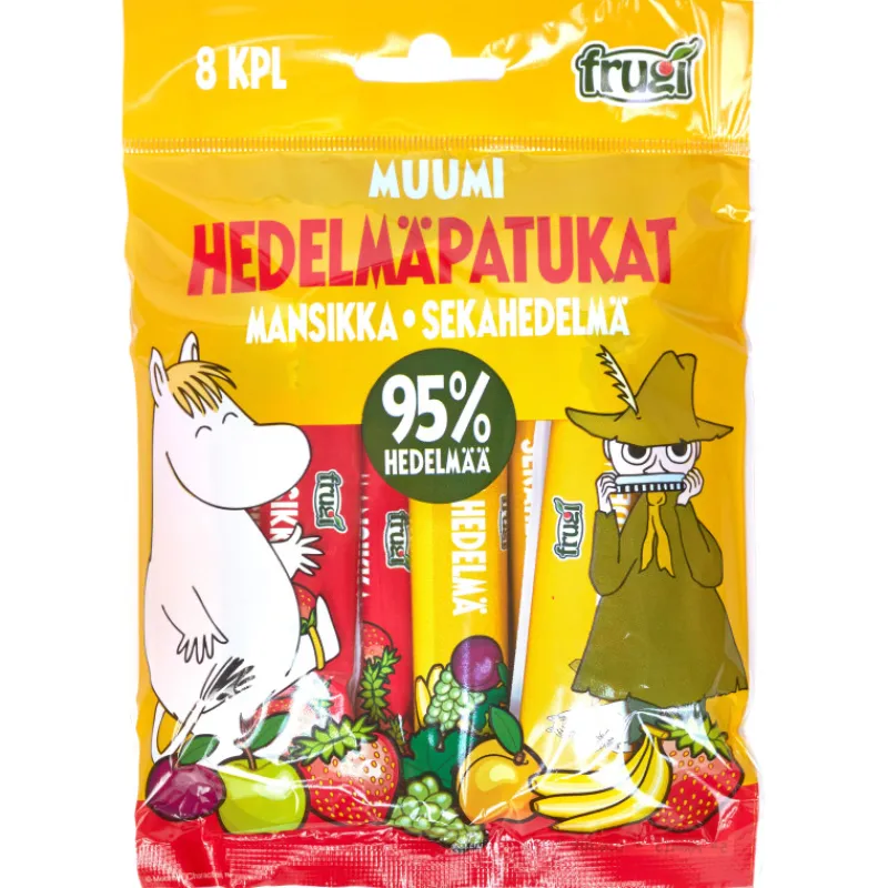 hedelmpatukka-8-kpl-120-g-muum-MDZvYaeI-0.webp Frugi Pähkinät Ja Kuivatut Hedelmät^Hedelmäpatukka 8 Kpl 120 G Muumi Mansikka & Sekahedelmä