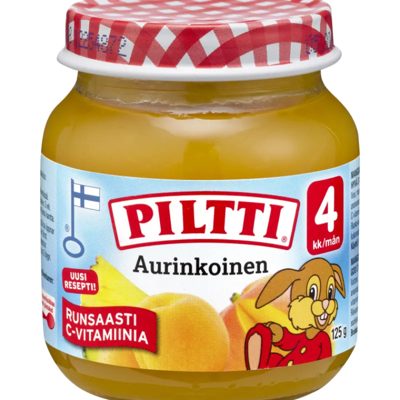 hedelmsose-piltti-125-g-aurink-NpgVfnwH-0.webp Piltti Lastenruoka-ateriat Ja Välipalat^Hedelmäsose 125 G Aurinkoinen 4 Kk
