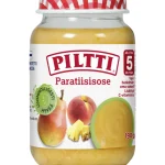 Piltti Lastenruoka-ateriat Ja Välipalat^Hedelmäsose 190 G Paratiisisose 5 Kk