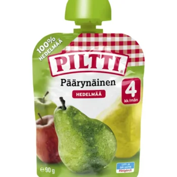 Piltti Lastenruoka-ateriat Ja Välipalat^Hedelmäsose 90 G Päärynäinen 4 Kk
