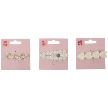 Miny Hiuskoristeet Ja Hiustenhoitovälineet^Helmihiusklipsi Kukat/sydämet