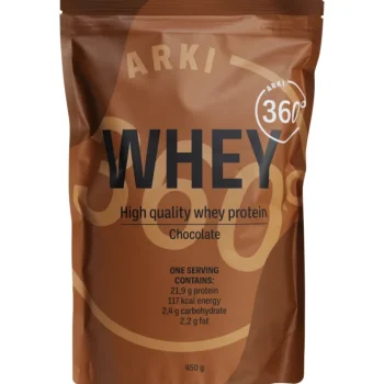 Arki 360u00b0 Urheiluravinteet Ja Valmisteet^Heraproteiinijauhe 450 G Whey Suklaa