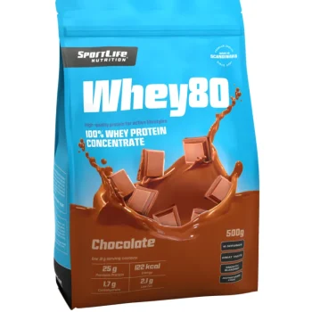 Sportlife Urheiluravinteet Ja Valmisteet^Heraproteiinijauhe 500 G Whey80 Suklaa