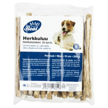 Real Dog Koiranruoka^Herkkuluu 12 Cm, 20 Kpl (200 G)