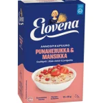 Elovena Hiutaleet Ja Ryynit^Hetki Annospikapuuro 12 Kpl 420 G Punaherukka-mansikka