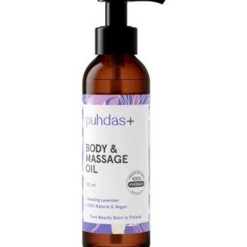 Puhdas+ Luonnonkosmetiikka-Hierontaöljy 150 Ml Relaxing Lavender