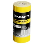 Kraft Sähkötyökalujen Tarvikkeet-Hiomapaperirulla 115 Mm /  5 M, P180