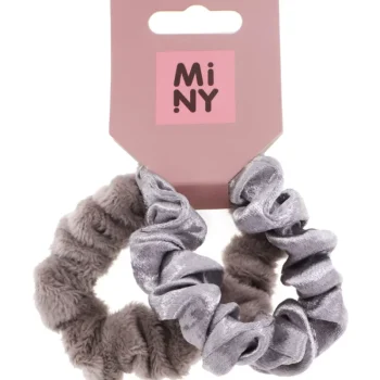 Miny Hiuskoristeet Ja Hiustenhoitovälineet^Hiusdonitsi 2 Kpl Harmaa/beige