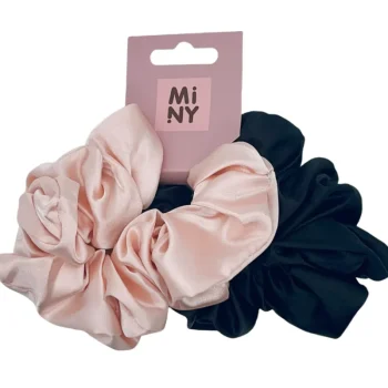 Miny Hiuskoristeet Ja Hiustenhoitovälineet^Hiusdonitsi 2 Kpl Pinkki/musta