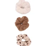 Miny Hiuskoristeet Ja Hiustenhoitovälineet^Hiusdonitsi 3 Kpl Beige/ruskea