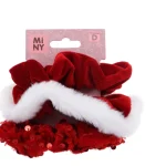 Miny Hiuskoristeet Ja Hiustenhoitovälineet^Hiusdonitsi 3 Kpl Joulu