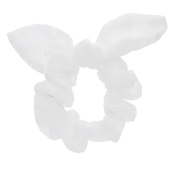 Miny Hiuskoristeet Ja Hiustenhoitovälineet^Hiusdonitsi Rusetti Valkoinen/vaaleanpunainen