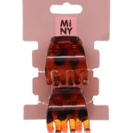 Miny Hiuskoristeet Ja Hiustenhoitovälineet^Hiusklipsi 2 Kpl Ruskea